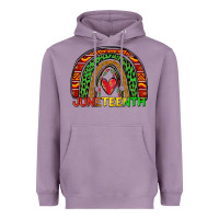 Lavender juneteenth rainbow Heavyweight Hoodie - Zillion Design Studio