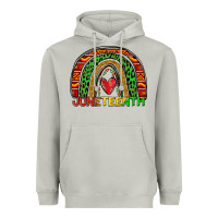 Moon Dust juneteenth rainbow Heavyweight Hoodie - Zillion Design Studio