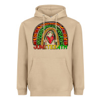 Mushroom juneteenth rainbow Heavyweight Hoodie - Zillion Design Studio