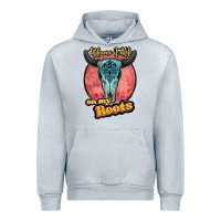 Heather Grey blame it all on my roots black Urban Hoodie - JahusDesignShop