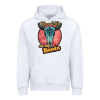 White blame it all on my roots black Urban Hoodie - JahusDesignShop
