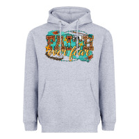 Heather Grey faith over fear Heavyweight Hoodie - texasbilliewilder