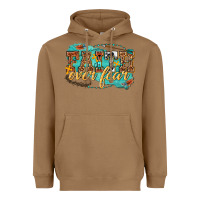 Toasted Coconut faith over fear Heavyweight Hoodie - texasbilliewilder