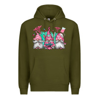 Army Green nurse gnomes Premium Hoodie - Jasminsmagicworld