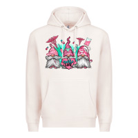 Pale Pink nurse gnomes Premium Hoodie - Jasminsmagicworld