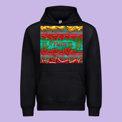 Fiesta Urban Hoodie Designed By Artiststas