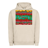 Pigment French Oak fiesta Urban Hoodie - Artiststas