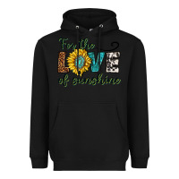 Black for the love of sunshine Heavyweight Hoodie - texasbilliewilder