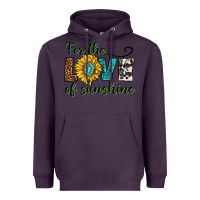 Plum for the love of sunshine Heavyweight Hoodie - texasbilliewilder