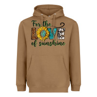 Toasted Coconut for the love of sunshine Heavyweight Hoodie - texasbilliewilder