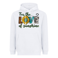 White for the love of sunshine Heavyweight Hoodie - texasbilliewilder
