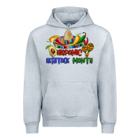 Heather Grey hispanic heritage month Urban Hoodie - BundleAndBundleShop