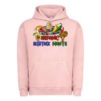 Pigment Salmon hispanic heritage month Urban Hoodie - BundleAndBundleShop