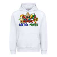 White hispanic heritage month Urban Hoodie - BundleAndBundleShop