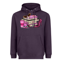 Plum girl boss lady Heavyweight Hoodie - texasbilliewilder