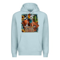 Blue Mist cowboy rodeo Premium Hoodie - JahusDesignShop