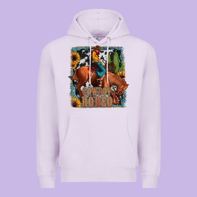 Cowboy Rodeo Premium Hoodie Designed By Jahusdesignshop