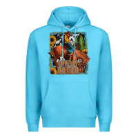 Ocean Blue cowboy rodeo Premium Hoodie - JahusDesignShop