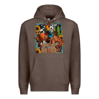 Coffee cowboy rodeo Premium Hoodie - JahusDesignShop