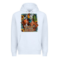 White cowboy rodeo Premium Hoodie - JahusDesignShop