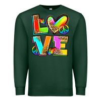 Sports Green love pride Premium Sweatshirt - Zillion Design Studio