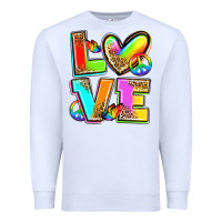 White love pride Premium Sweatshirt - Zillion Design Studio