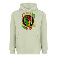 Matcha it's the black history for me Heavyweight Hoodie - Zillion Design Studio