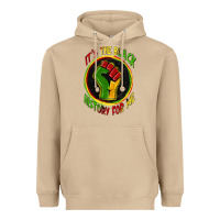 Mushroom it's the black history for me Heavyweight Hoodie - Zillion Design Studio