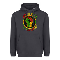 Smoke it's the black history for me Heavyweight Hoodie - Zillion Design Studio
