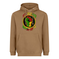 Toasted Coconut it's the black history for me Heavyweight Hoodie - Zillion Design Studio