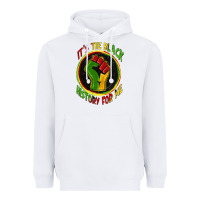 White it's the black history for me Heavyweight Hoodie - Zillion Design Studio