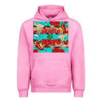 Fuchsia Pink drinko de mayo Urban Hoodie - Artiststas