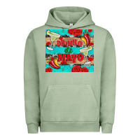 Pigment Oil Green drinko de mayo Urban Hoodie - Artiststas