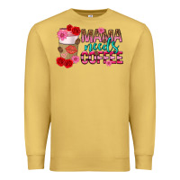 Antique Gold mama needs coffee mothers day Premium Sweatshirt - texasbilliewilder