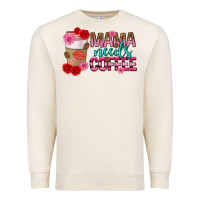 Sandshell mama needs coffee mothers day Premium Sweatshirt - texasbilliewilder