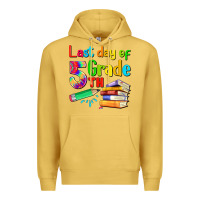 Antique Gold last day of fifth grade Premium Hoodie - Artiststas