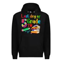 Black last day of fifth grade Premium Hoodie - Artiststas