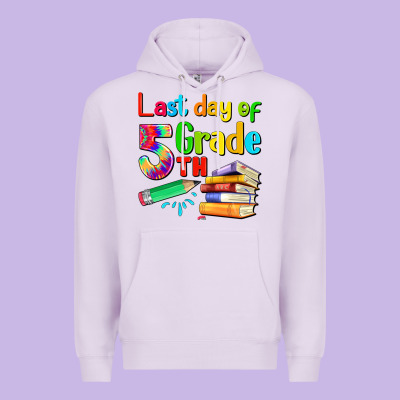 Last Day Of Fifth Grade Premium Hoodie Designed By Artiststas