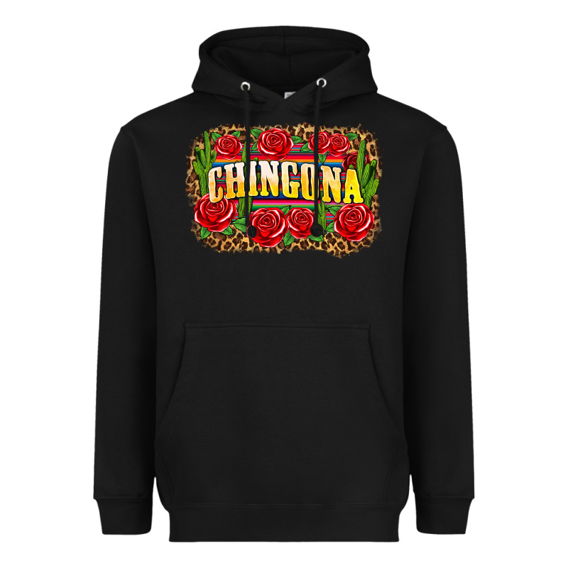 Chingona Heavyweight Hoodie by Zillion Design Studio | Teevron