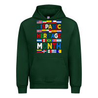 Foreset Green hispanic haritage month flags Urban Hoodie - BundleAndBundleShop