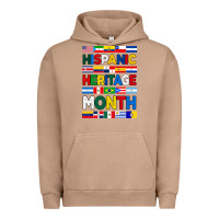 Pigment Burro hispanic haritage month flags Urban Hoodie - BundleAndBundleShop