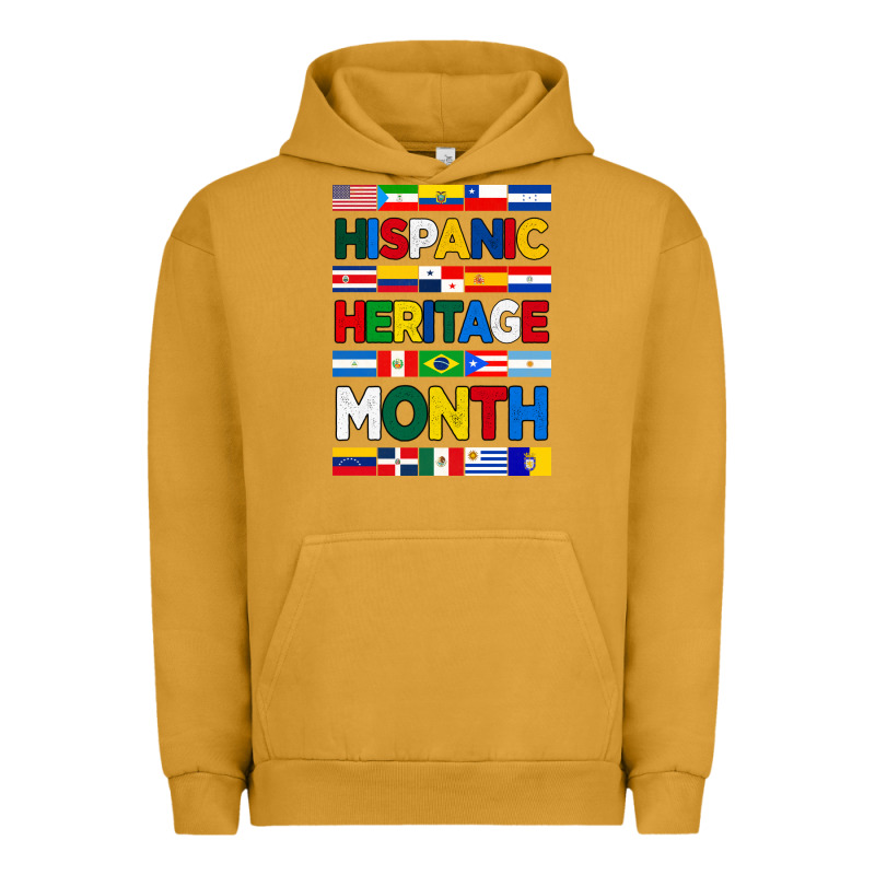 Hispanic Haritage Month Flags Urban Hoodie by BundleAndBundleShop | Teevron