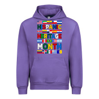 Tulip hispanic haritage month flags Urban Hoodie - BundleAndBundleShop