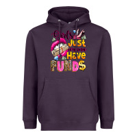 Plum girls just wanna have  funds Heavyweight Hoodie - texasbilliewilder