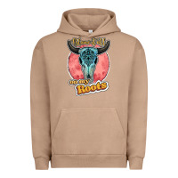Pigment Burro blame it all on my roots bull skull black Urban Hoodie - JahusDesignShop