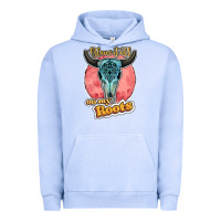 Pigment Grape Ice blame it all on my roots bull skull black Urban Hoodie - JahusDesignShop