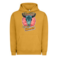Pigment Peanut Butter blame it all on my roots bull skull black Urban Hoodie - JahusDesignShop