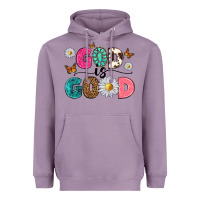 Lavender god is good Heavyweight Hoodie - texasbilliewilder