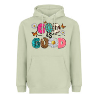 Matcha god is good Heavyweight Hoodie - texasbilliewilder