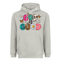 Moon Dust god is good Heavyweight Hoodie - texasbilliewilder